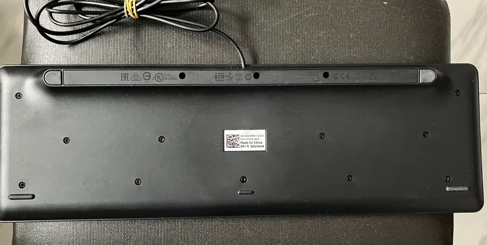 Dell KB113T USB Wired Slim Black Quiet Computer Keyboard