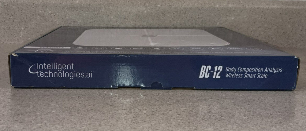 Intelligent Technologies.AI BC-12 Body Composition Analysis Wireless Smart Scale