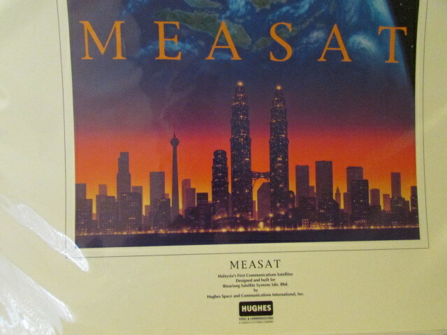 MEASAT SATELLITE Poster
