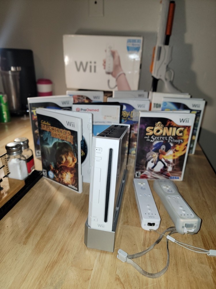 nintendo wii bundle with games