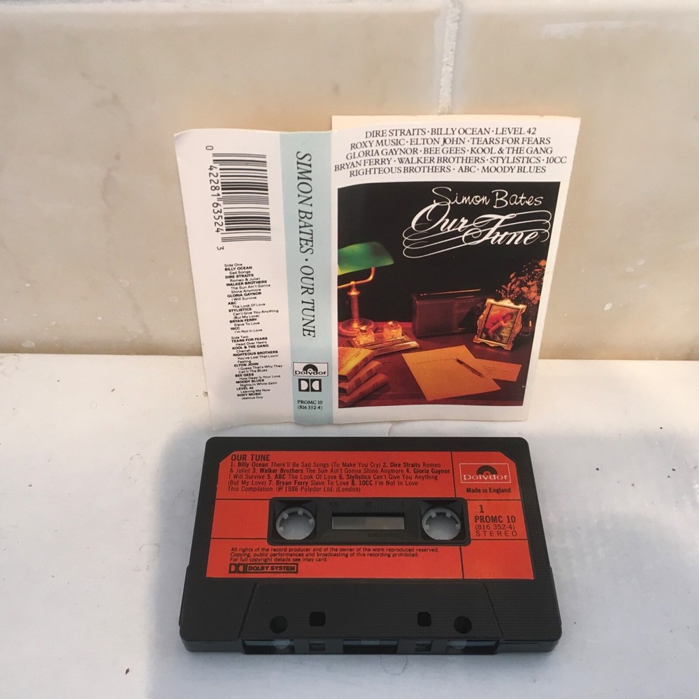 Simon Bates Our Tune, Audio  Cassette Tape