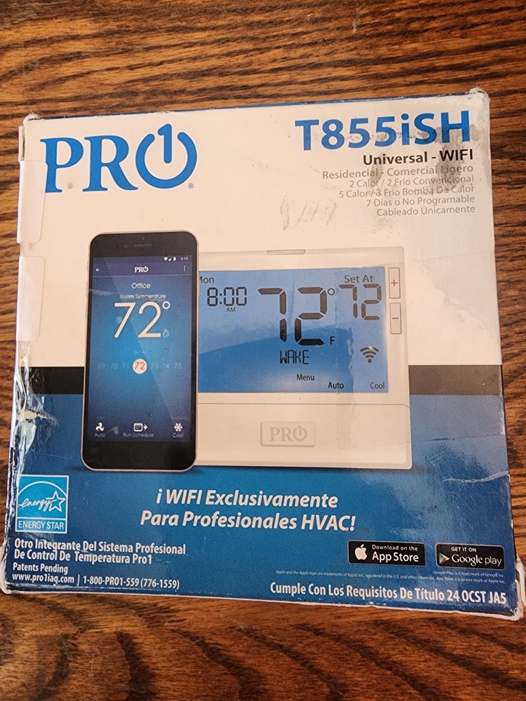 PROT855iSH Universal-WIFI Thermostat
