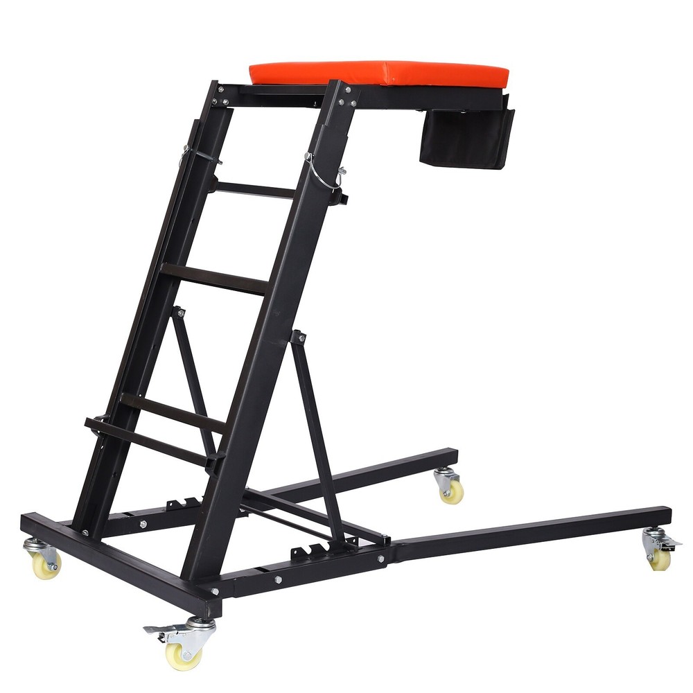 Foldable Topside Creeper Top Easy Engine Access 4 auto body shop garage USA