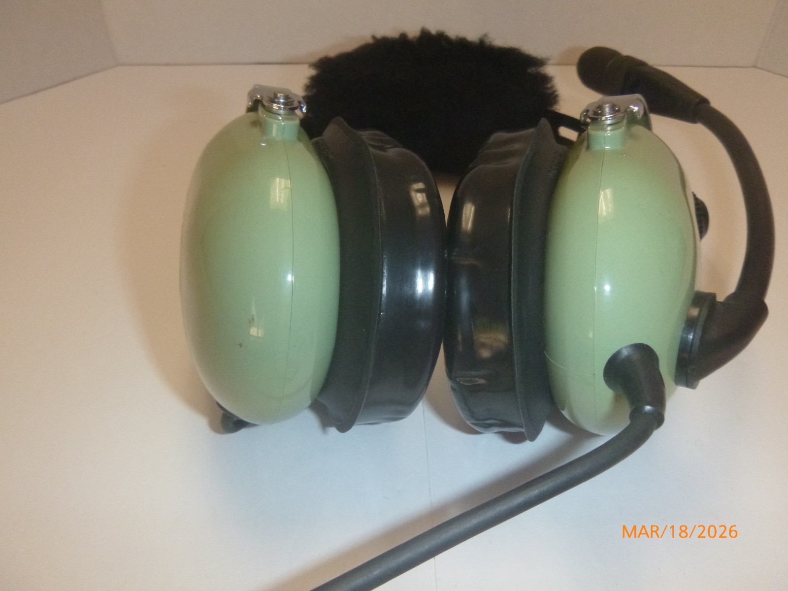 David Clark H10-13.4 Aviation Headset - GA Dual Plugs - Wool Head Cushion