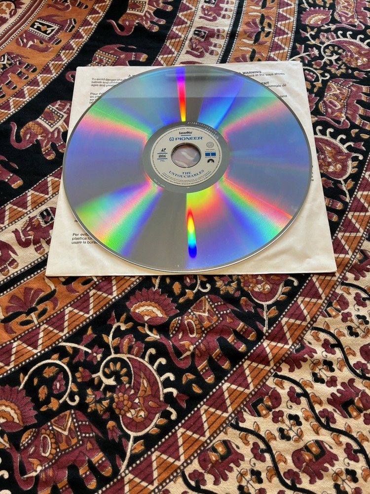 The Untouchables UK 1996 Laserdisc
