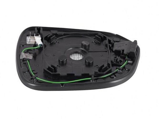 Driver Side Mirror Glass Compatible With Driver - Heated + Blind Spot