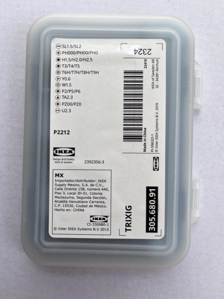 TRIXIG 25-piece precision screwdriver set