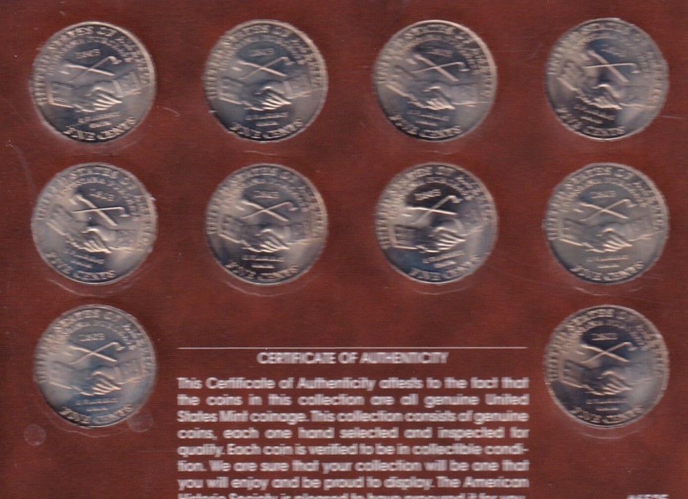 Lewis & Clark Colorized Nickel Collection
