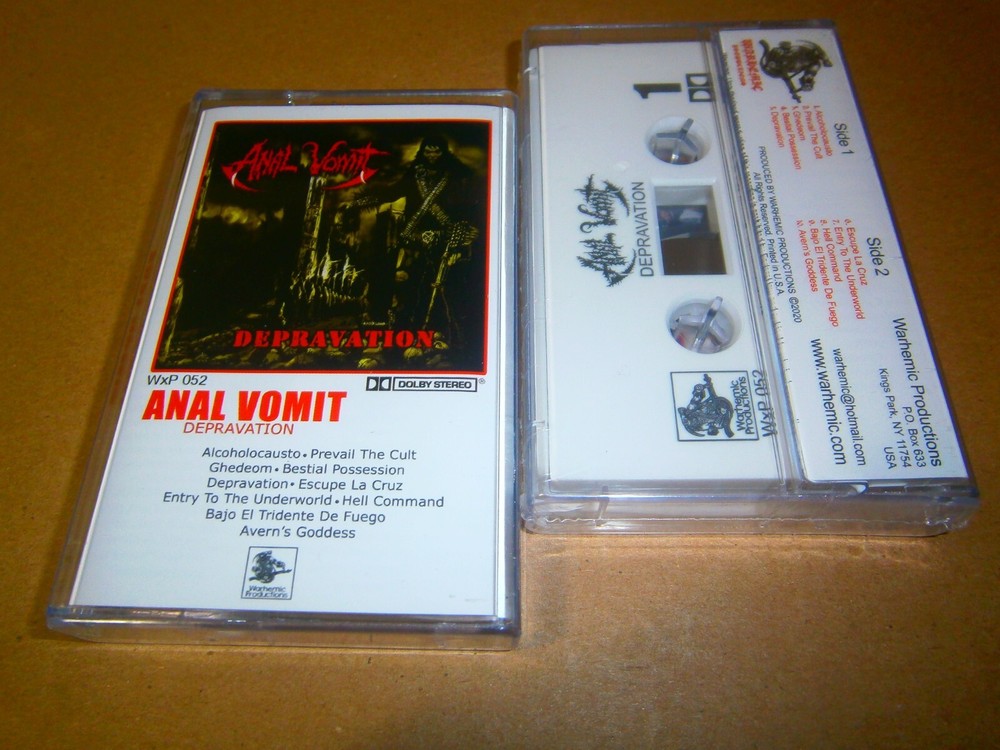 ANAL VOMIT - Depravation. Tape