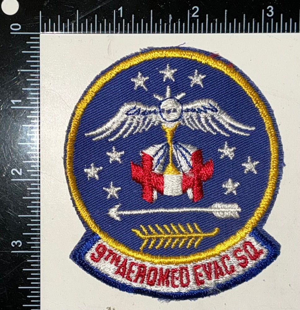 Cold War USAF US Air Force 9th Aeromedical Evac Squadron Patch