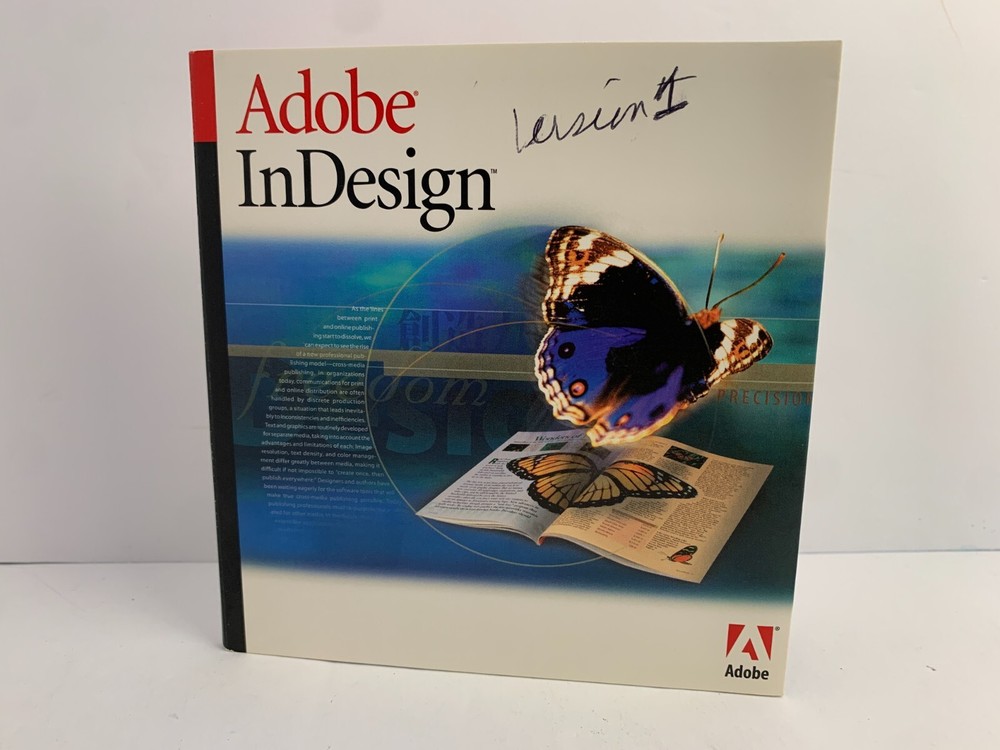 Adobe InDesign 1.0 For Mac with Serial Numbers
