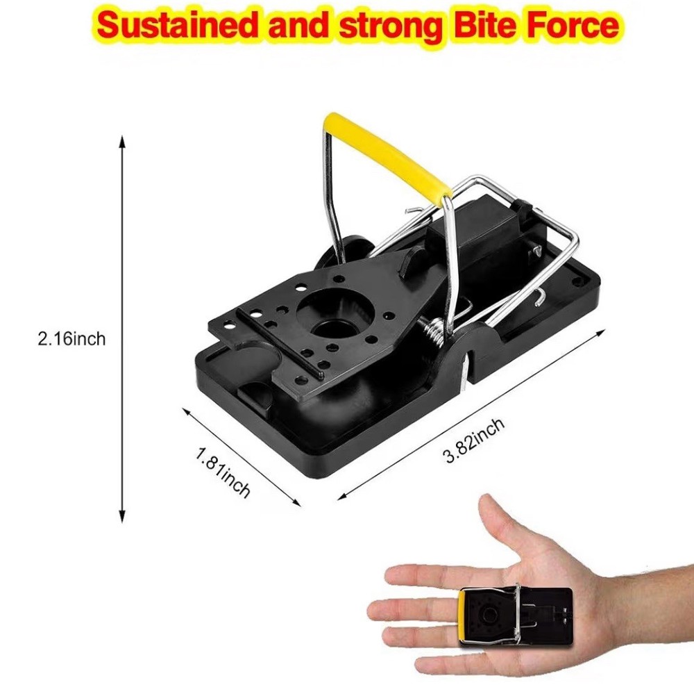 12-PACK Mouse Traps, Mouse Traps Indoor for Home Quick Effectively, Mice Trap