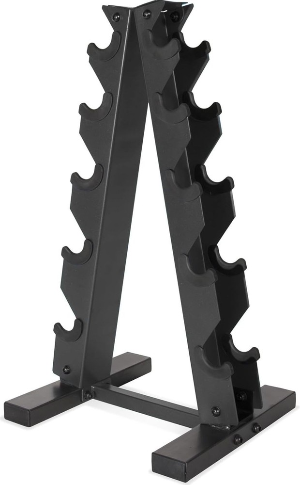 CAP Barbell A-Frame Dumbbell Weight Rack, Carbon