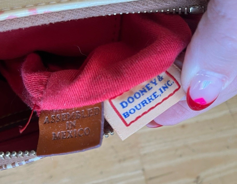 Disney x Dooney & Bourke Disneyland Retro Attractions 7” Crossbody Barrel Purse!