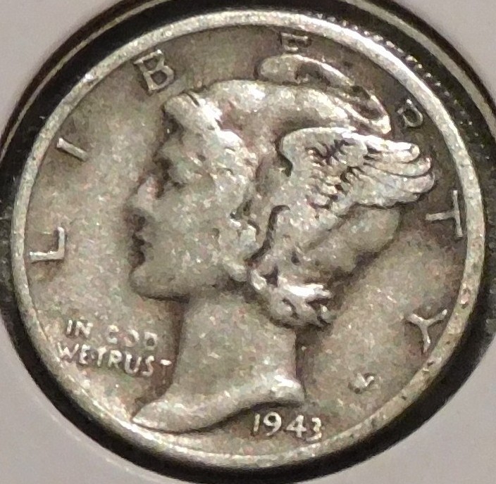 Silver Dime - Mercury - 1943-S [151]