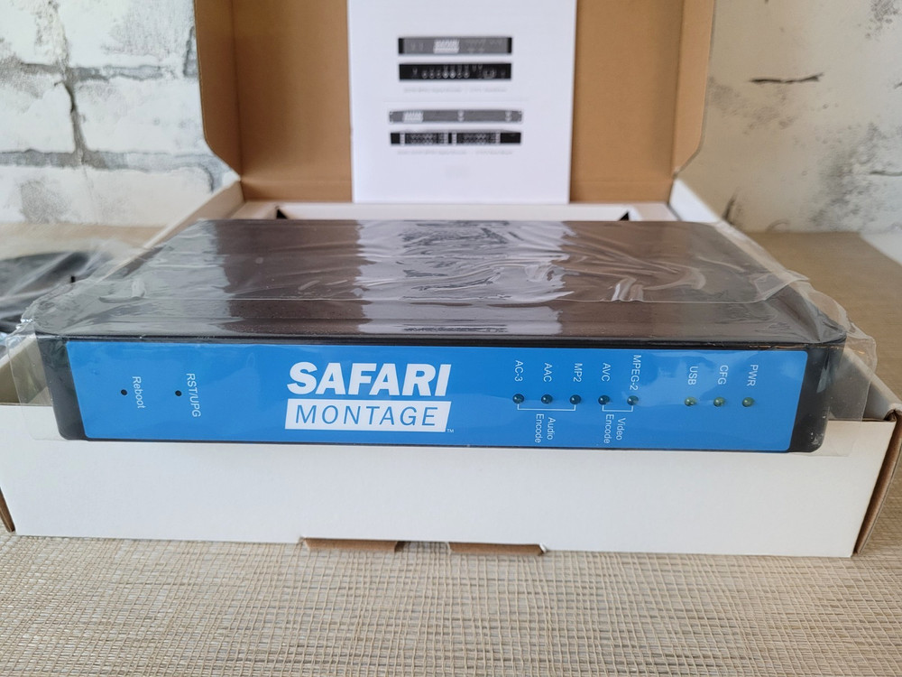 Safari Montage G1571 SD/HD MPEG Encoder NEW