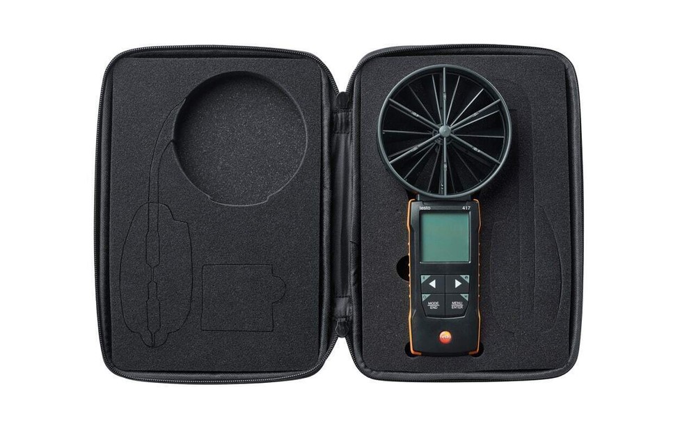 Testo 417 0563 0417 Digital 100 mm vane anemometer with App connection