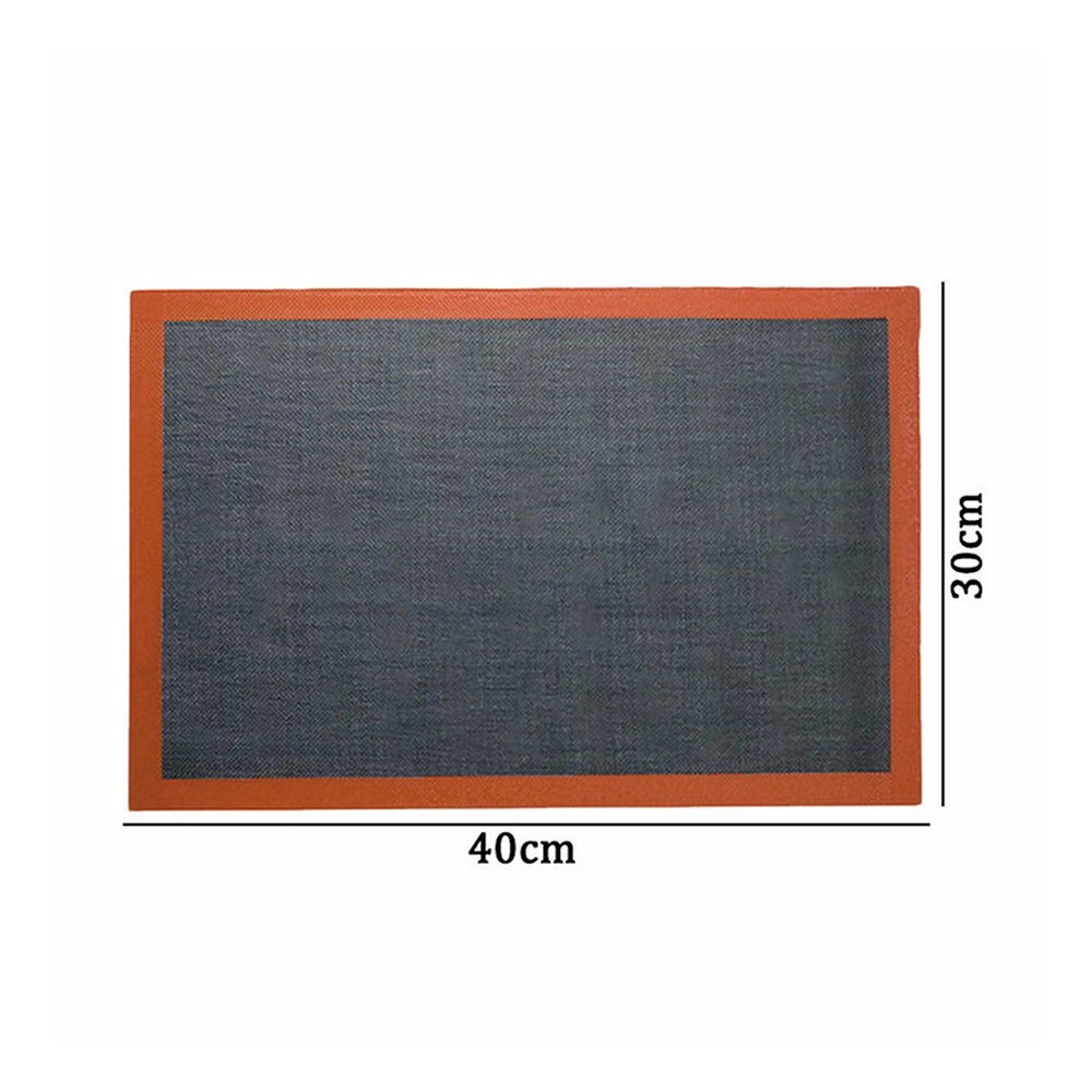 2 Pcs Silicone Baking Sheets for Oven Cookie Kitchen Tools Pastry Mat
