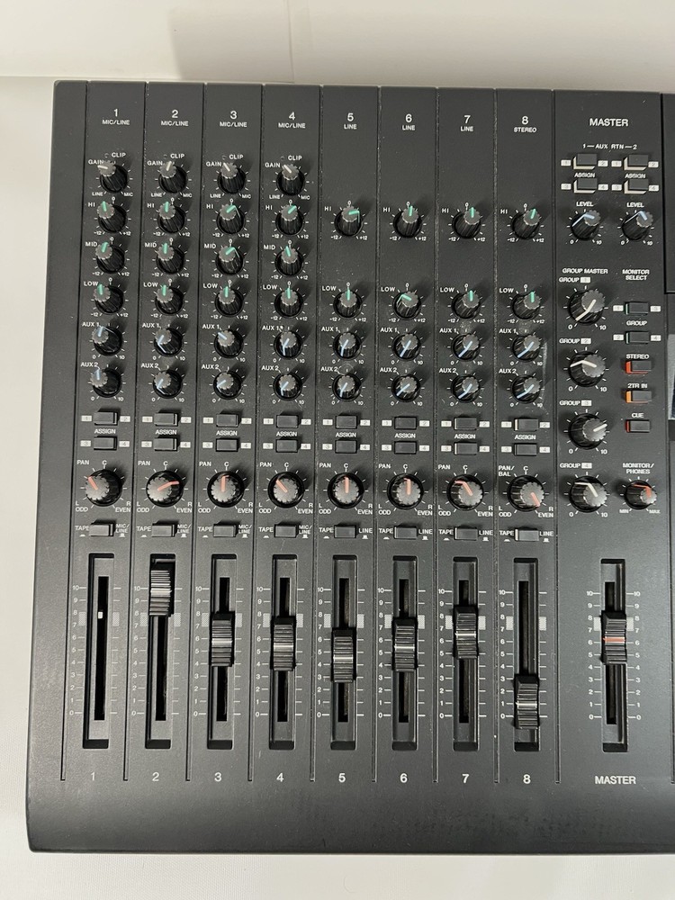 YAMAHA MT8X 8 Track Cassette Multitrack Recorder Working
