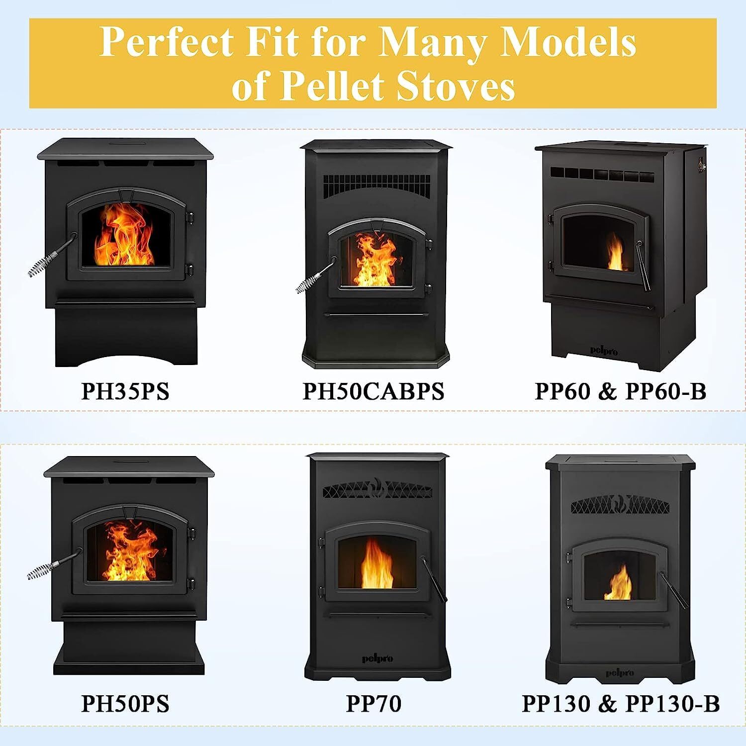 SRV7000-670 Auger Feed Motor Replacement for pelpro PP130, PP130-B，PP130-RF