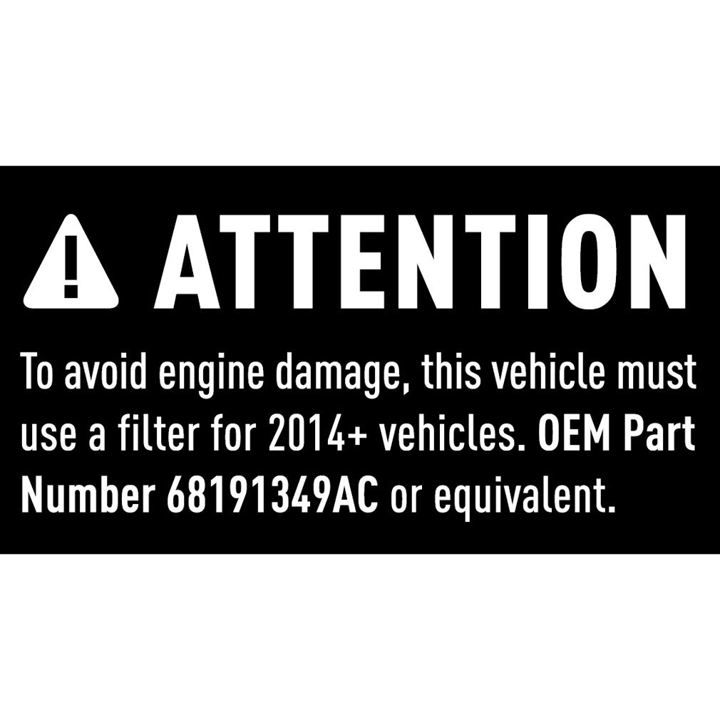 Mishimoto Aluminum Oil Filter Housing Kit, Fits 3.6L/3.2L Pentastar 2011-2017