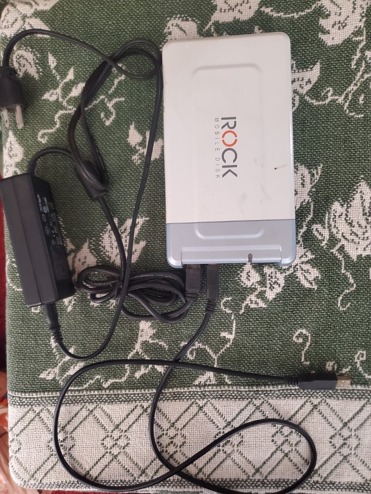 Rock Mobile Disk Cables - 2 - Power + Connect/Transfer Cables.