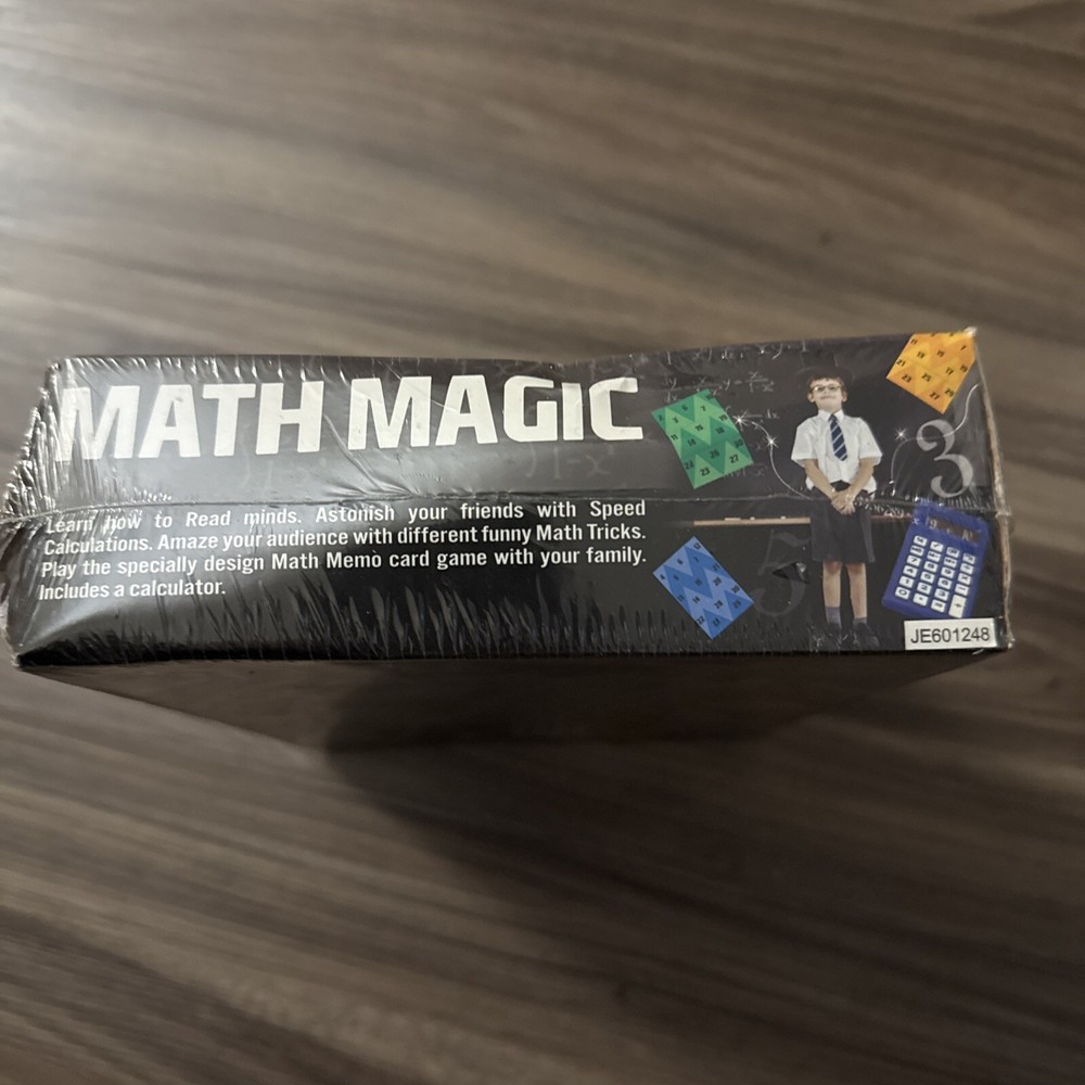 Math Magic Science Kit Kidz Labs Tricks Games Puzzle Educational Games