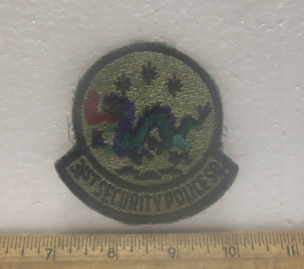 US Air Force - 31st Security Police Squadron Embroidered Patch