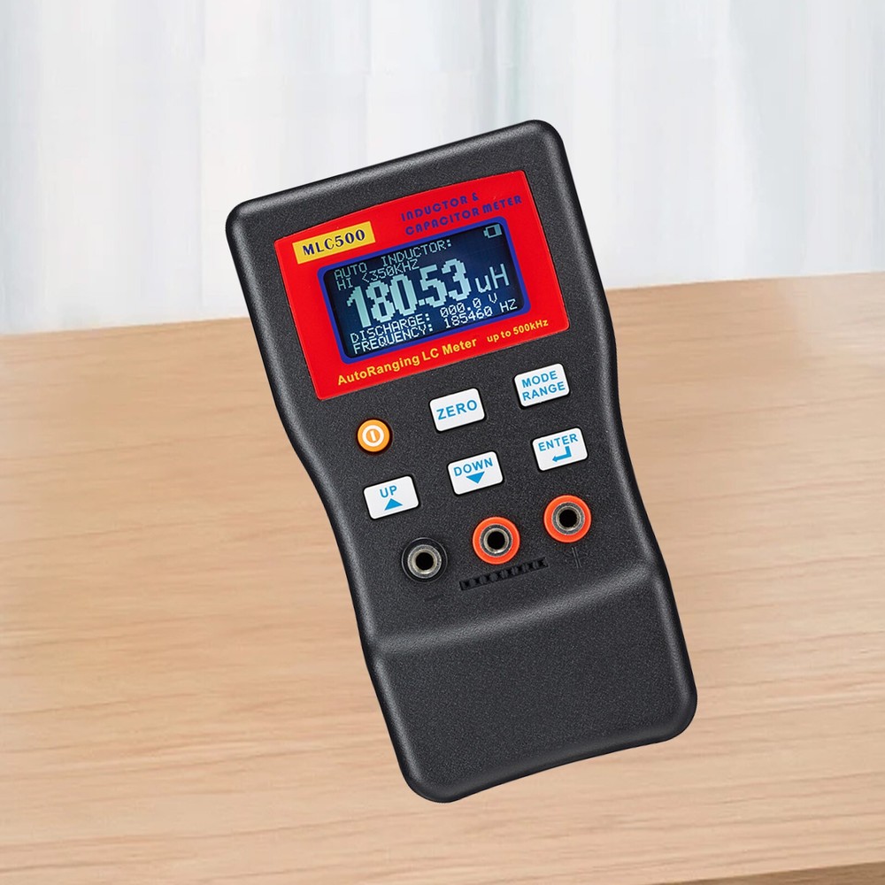 MLC500 Auto Range LCR Capacitance Inductance Meter Digital Capacitance TesterhOX