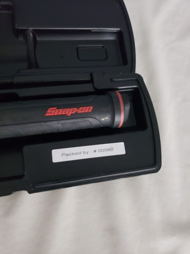 Snap-On 1/2” RED Electronic Digital Torque Wrench ATECH3F250VR ATECH3F250