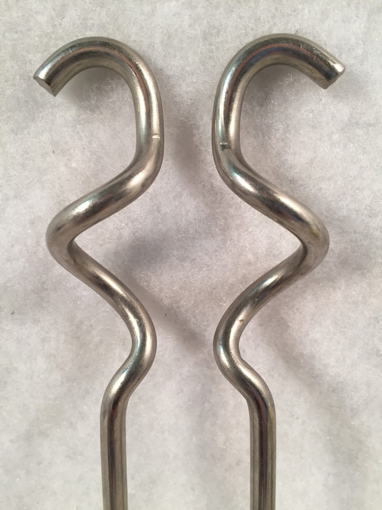 Vtg Oster Kitchen Center 12 Speed Mixer Dough Hooks