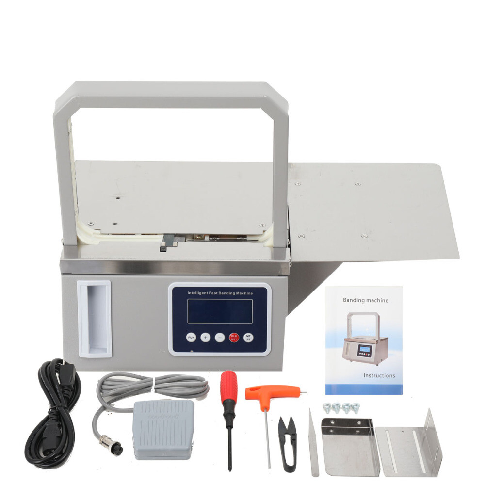 Article Vegetable Bundling Machine Supermarket Packaging and Bundling Tool 110V