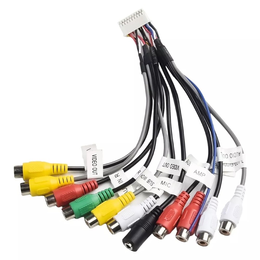 Precision Designed Dual XDCPA10BT AV Input Output Camera Cable Adapter 20 Pin B