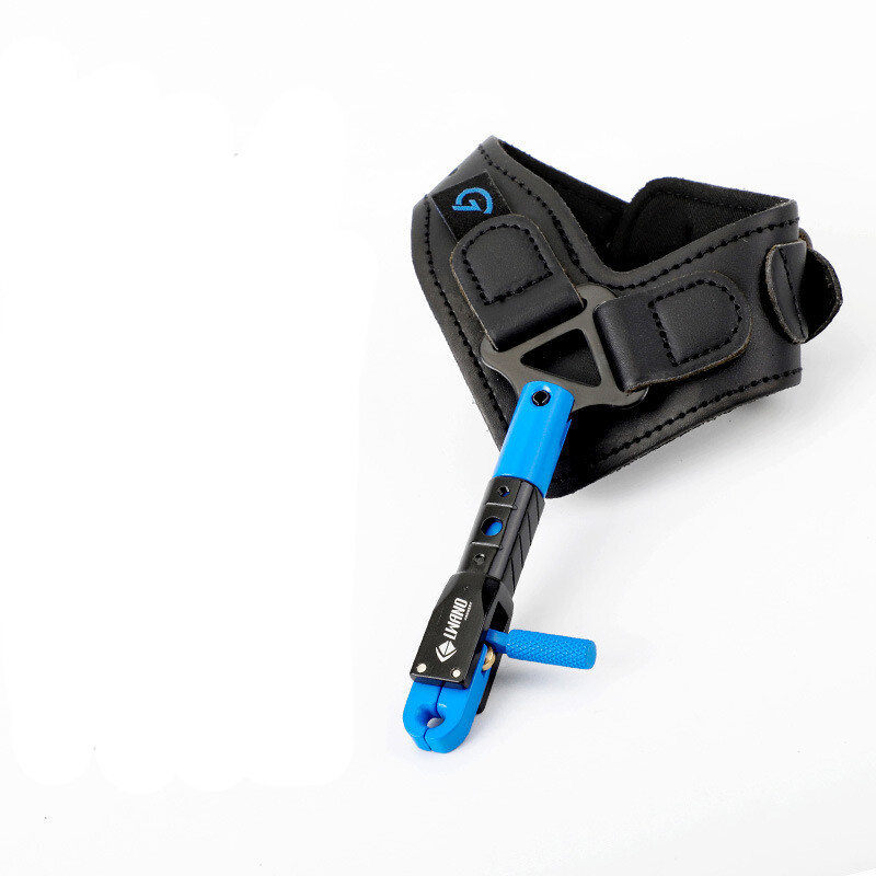 Adjustable Archery Wrist Release Aids Strap Compound Bow Trigger Caliper Hunting
