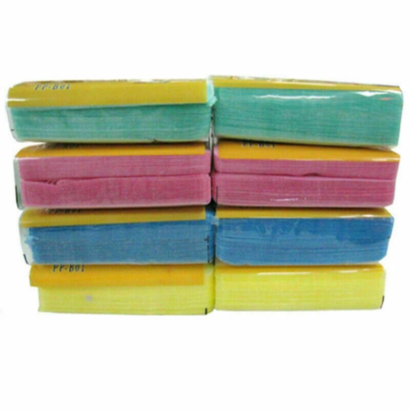 100 x DVD Double Sided Cover Storage Case Protector Sleeve Plastic Bag Solid