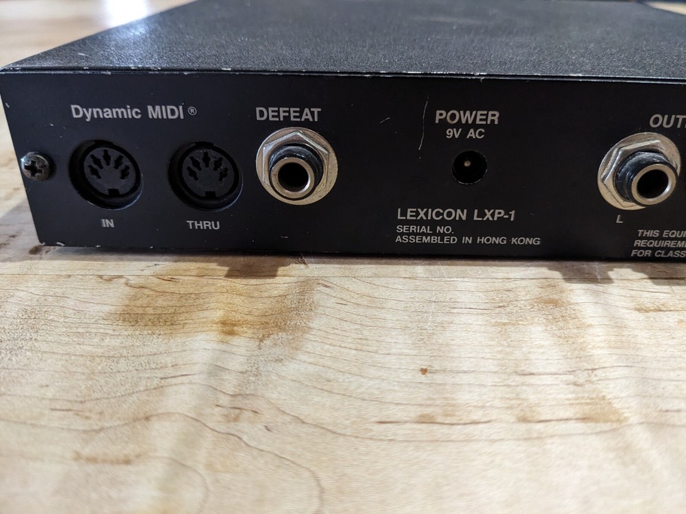 Lexicon LXP-1 (LXP1) Effects Processor Module Reverb Chorus Delay FX U G2U