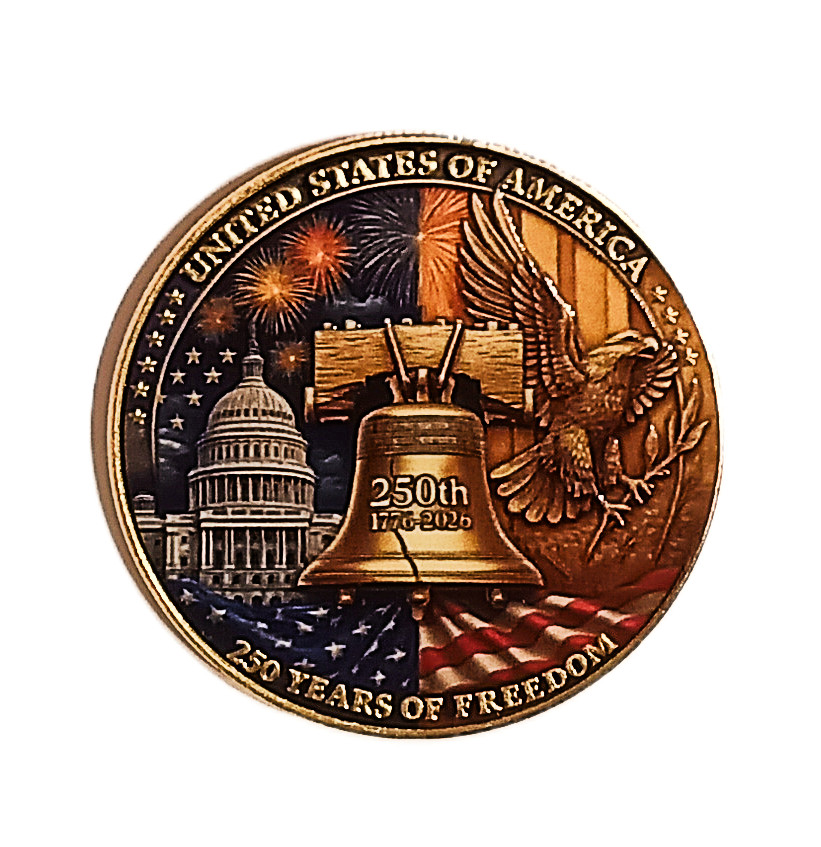250th Anniversary Commemorative Coin of the United States "250 Years of Freedom