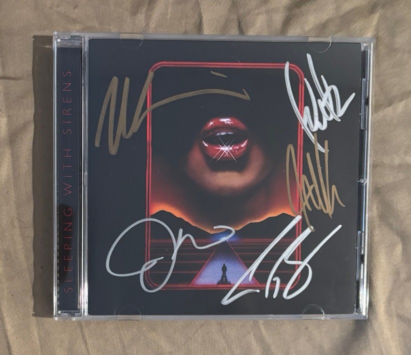 Gossip Signed CD Sleeping With Sirens