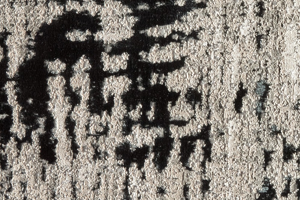 Feizy FZRG58292 Brjen 6' x 9-1/2' Polyester Abstract Rectangular - Coal