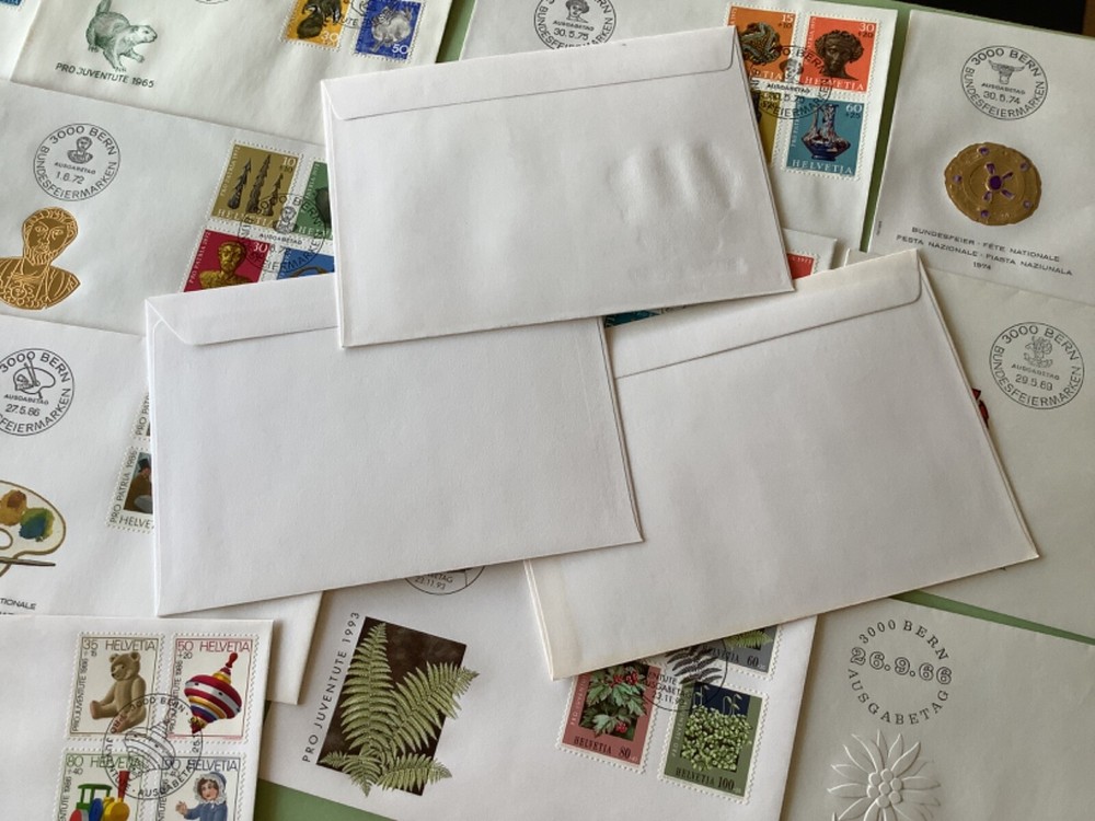 Switzerland postal covers 16 items Ref A2186