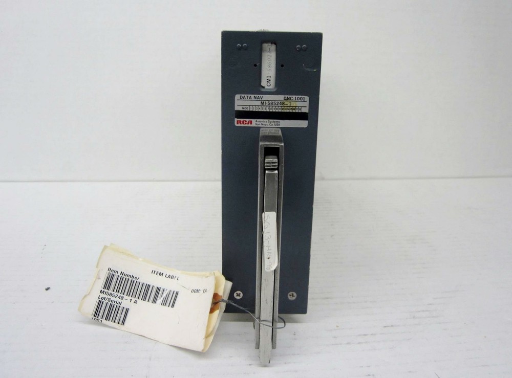 RCA AVIONICS SYSTEMS MI-585248-1 DATA NAV DNC-1001