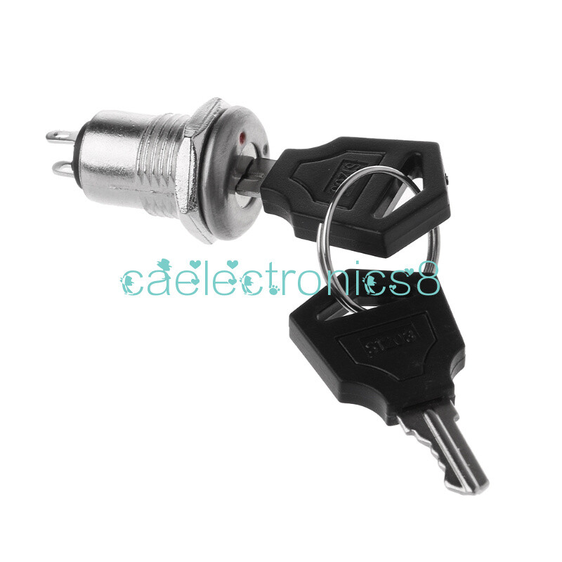 S1203 Security Power Locks Phone Lock Electronic Key Switch key Lock + Free Keys