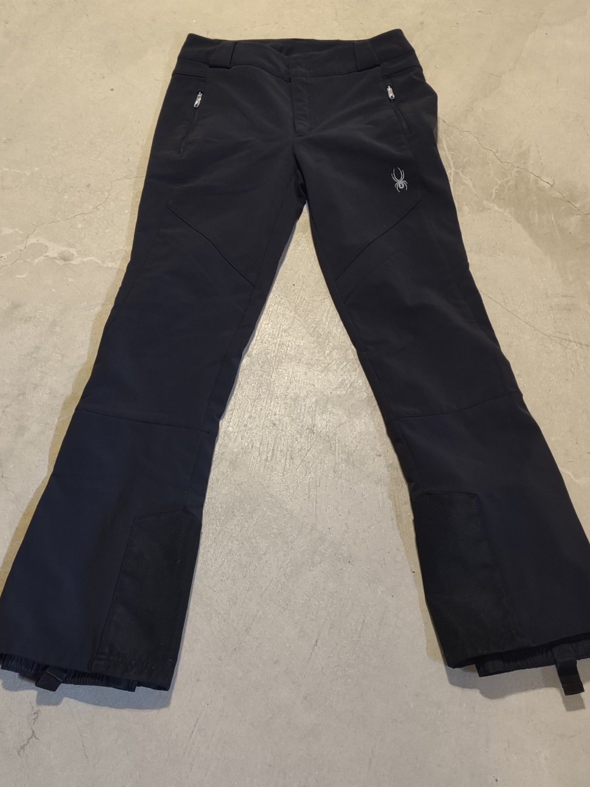 SPYDER - Winner Athletic Softshell Snow Pants - Black - Size 8