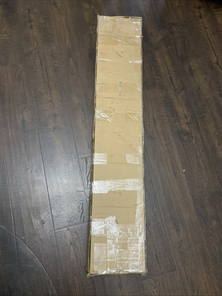 Rectangular Fire Pit Wind Guard 41.5 x 11.5 x 6 Tempered Glass Partial!!!