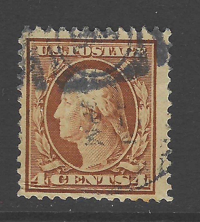 Bigjake: #334, 4 cent Washington