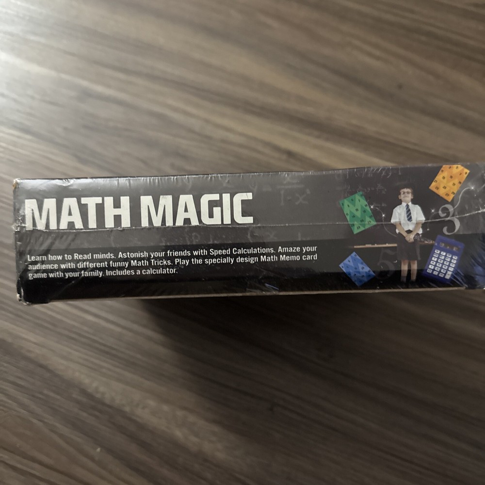 Math Magic Science Kit Kidz Labs Tricks Games Puzzle Educational Games