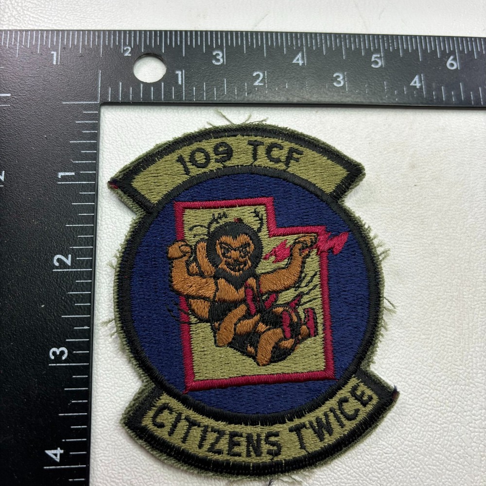 109TH TACTICAL CONTROL FLIGHT United States Air Force Patch 44MX