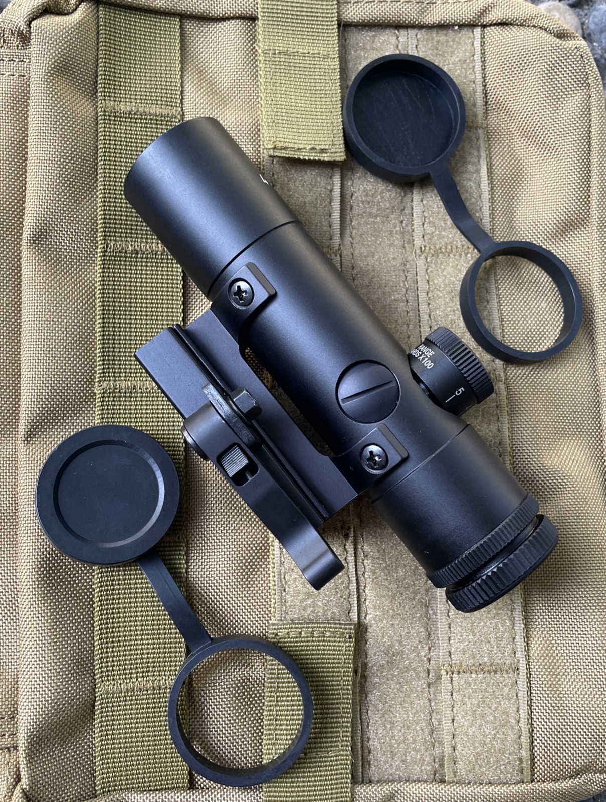 4x20 Classic Retro Vintage Style Sporter A1 Scope w/ Picatinny mount