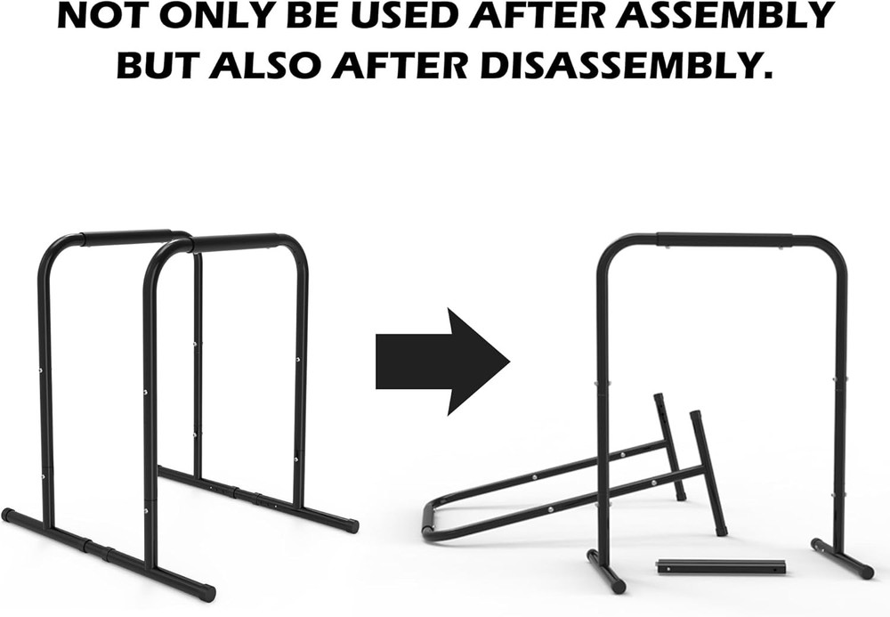 Pull Up Dip Station – Adjustable, Compact Upper-Body Strength Training for Home