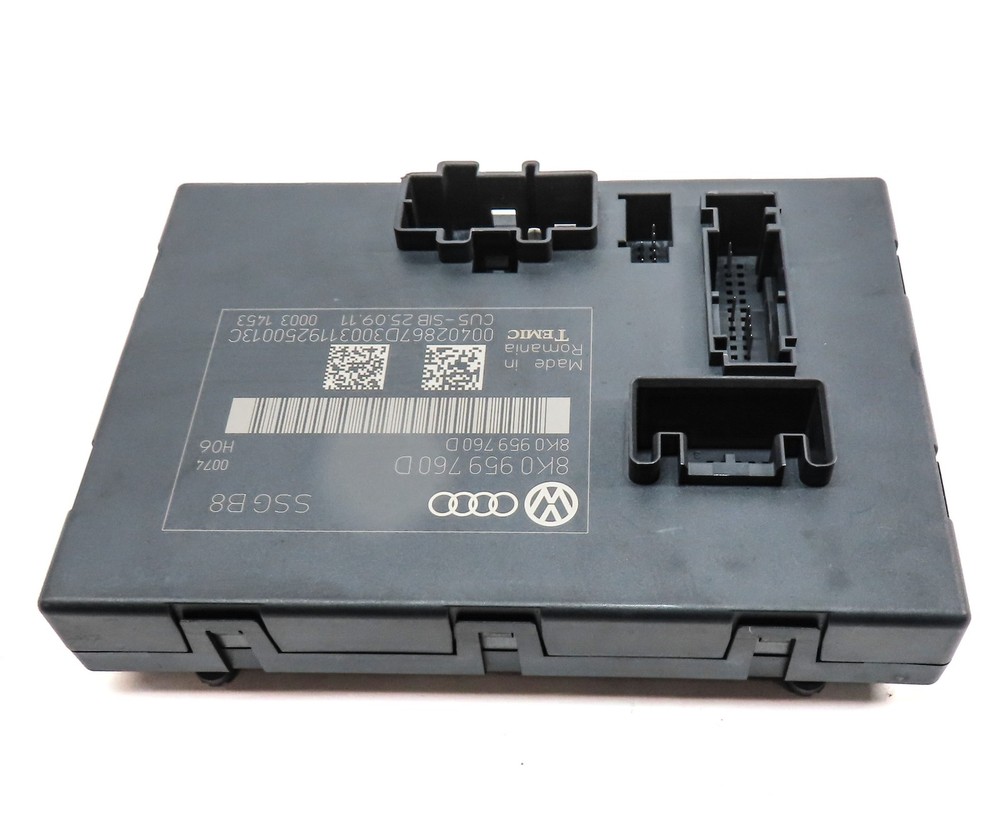 2012 AUDI A4 (B8 8K) FRONT LEFT DRIVER SEAT CONTROL MODULE